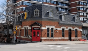 Old GTR Station at Ontario and Johnson, Kingston