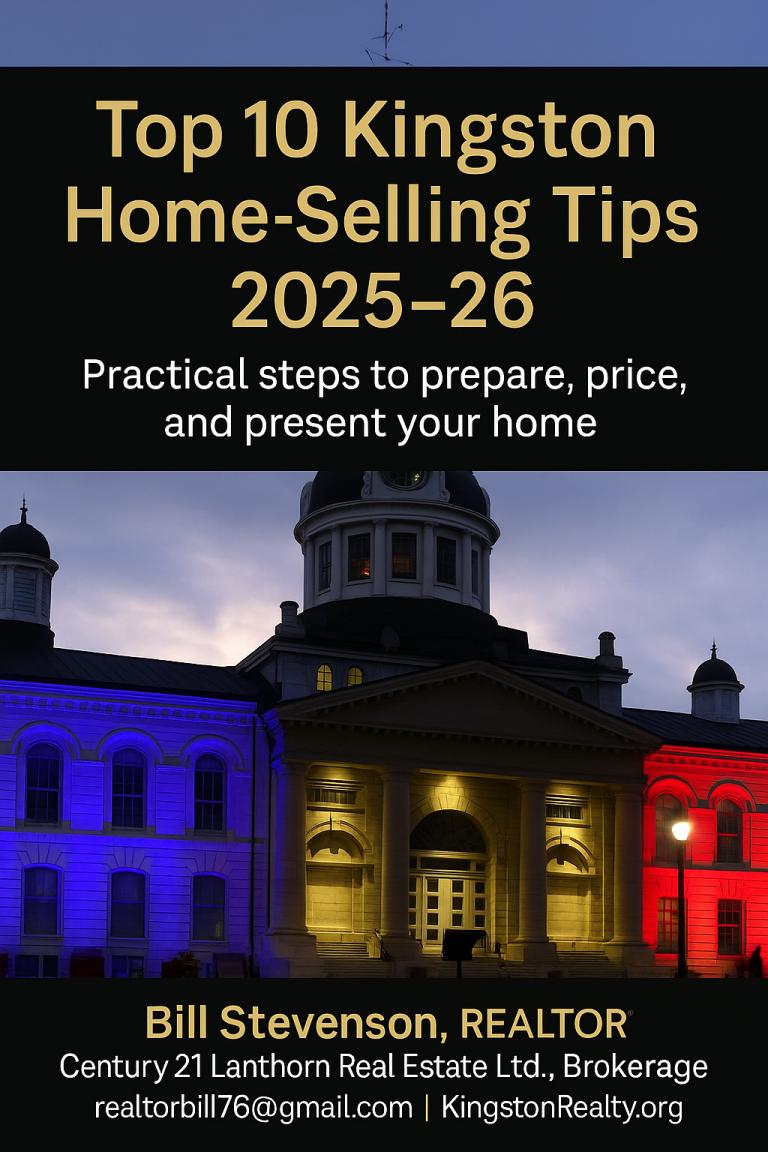 Top 10 Home-Selling Tips 2025–26 by Bill Stevenson, REALTOR, Century 21 Lanthorn Real Estate Ltd., Brokerage