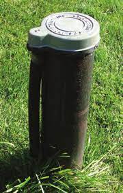 typical of rural wells, the head and casing on a Kingston area property, Bill Stevenson REALTOR®, Century 21 Lanthorn Real Estate Ltd. Brokerage