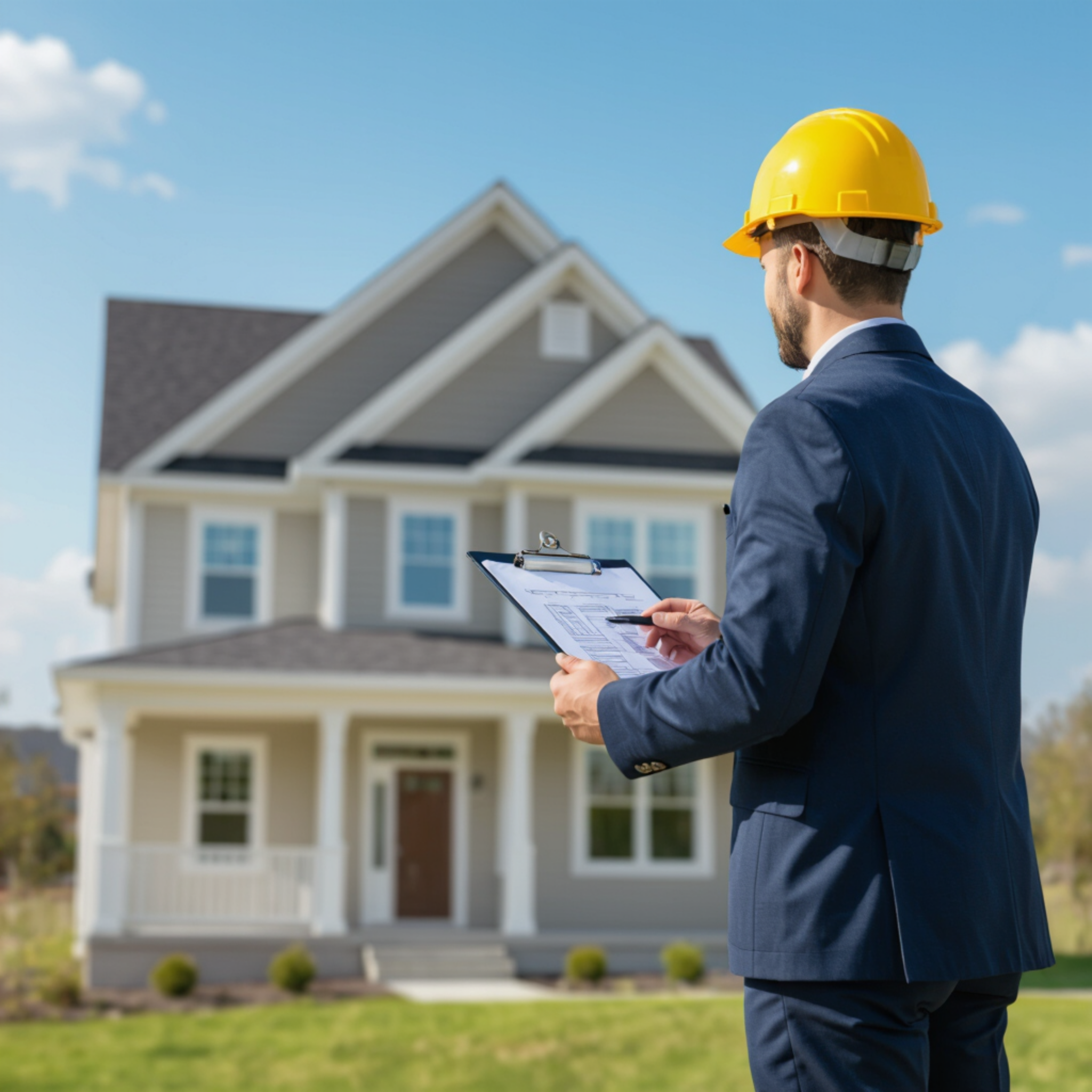 Licensed appraiser reviewing a Kingston Ontario home during a mortgage appraisal