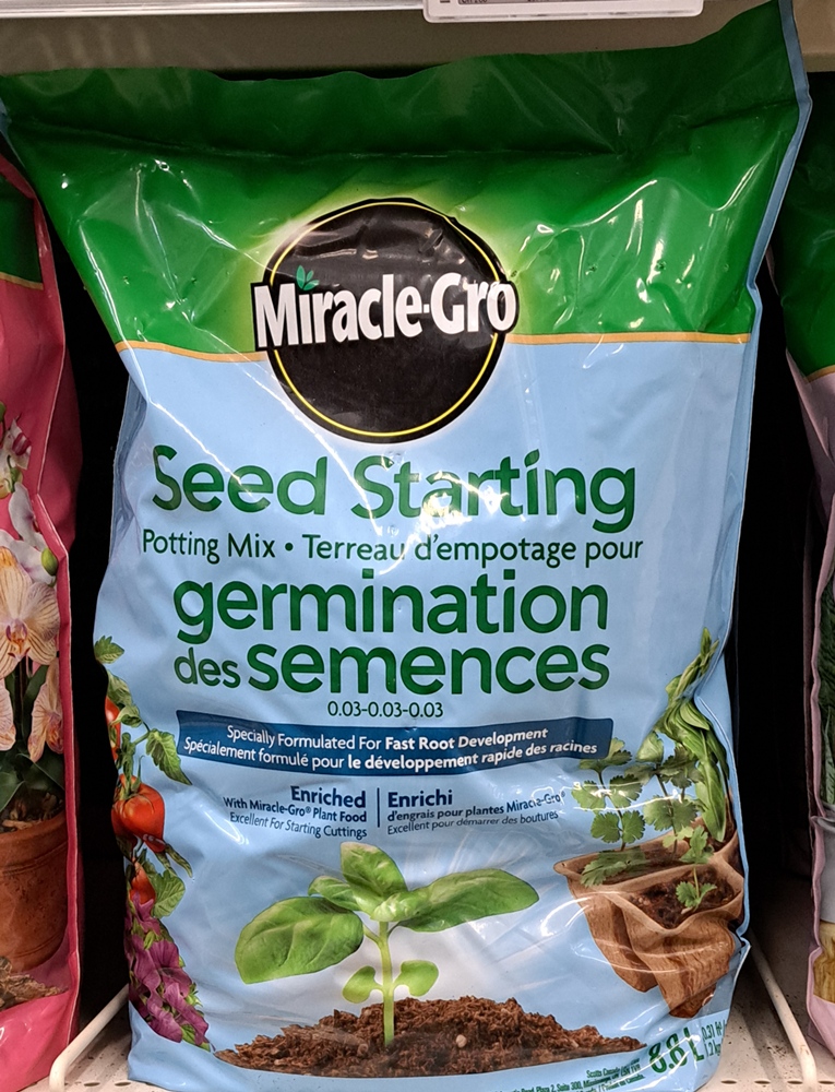 Seed starting potting mix for germination in Kingston, Ontario, Bill Stevenson, REALTOR®, Century 21 Lanthorn Real Estate Ltd., Brokerage