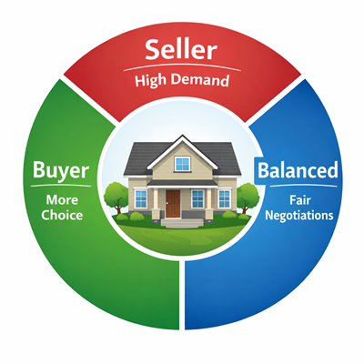 The different markets when Buying or selling a property