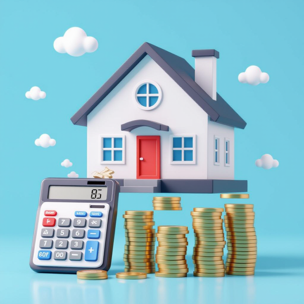 Capital gains tax impact when transferring rental property showing calculator and coins Bill Stevenson REALTOR® Kingston
