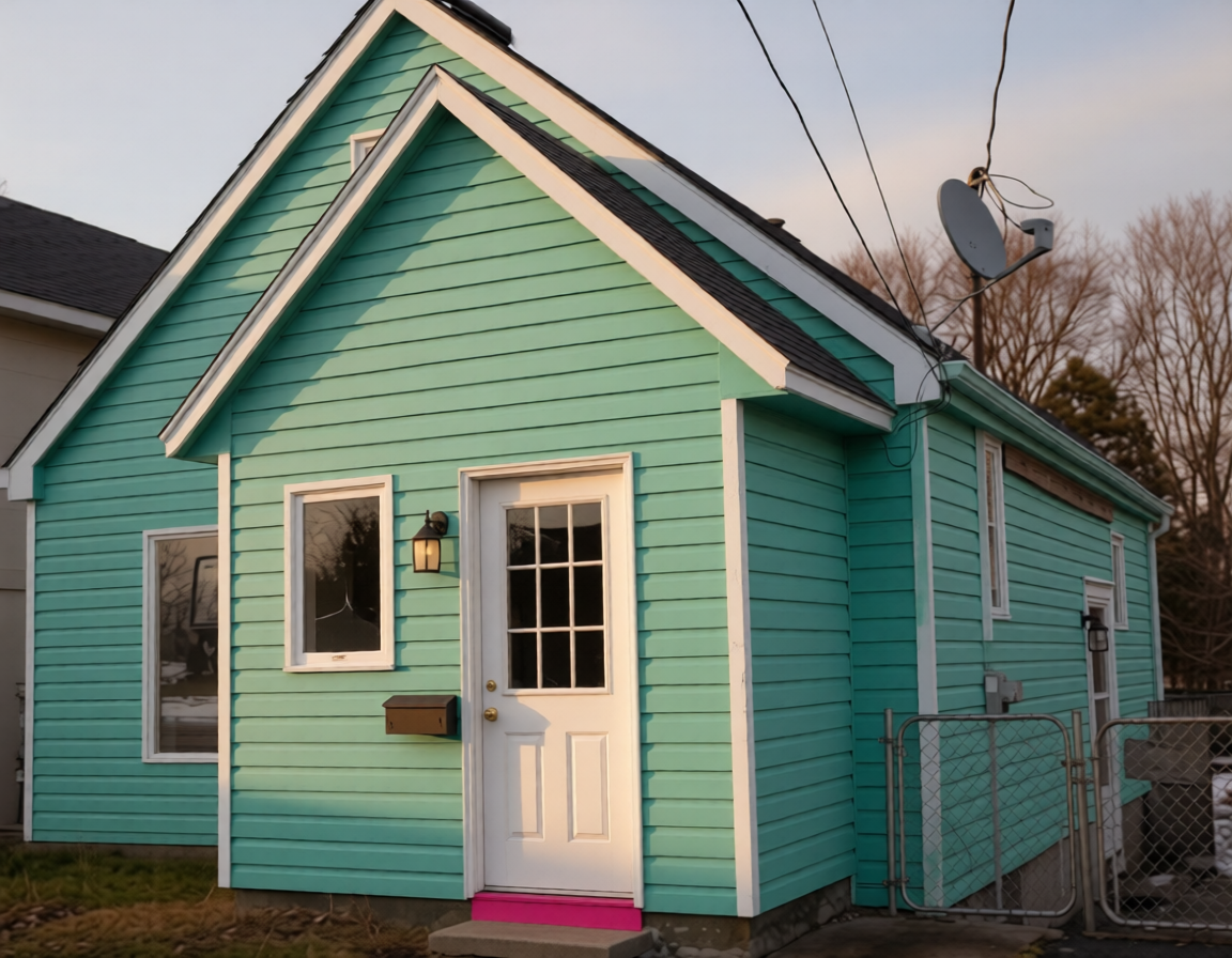 Small detached home on narrow lot in Kingston Ontario under $500,000