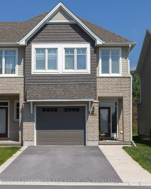 Three-bedroom Woodhaven townhome at 1650 Tenley Drive in Kingston