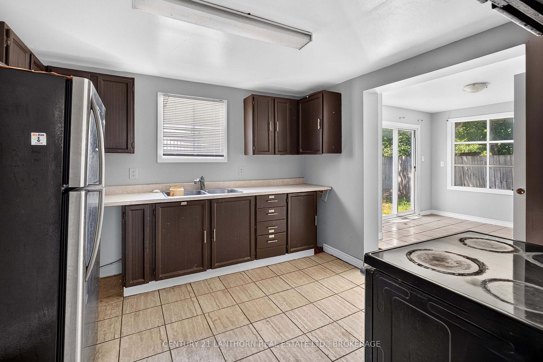 Kitchen at 139 Drennan Street in Kingston with adjoining dining area